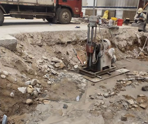 拱墅公路下沉压浆